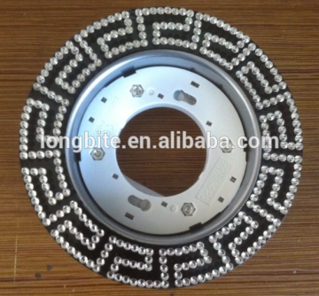 square and round Halogen crystal downlight holder clear