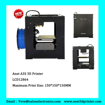 High precision Anet 3d printer assembled acrylic casing prusa i3 desktop 3d printer for sale