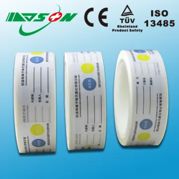 Plasma Gas Sterilization Indicator Label