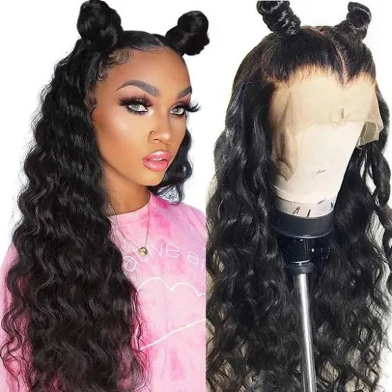 Cuticle Aligned Brazilian Glueless Natural HD Full Lace Wig with Baby Hair Lace Wigs 100% Virgin Human Hair