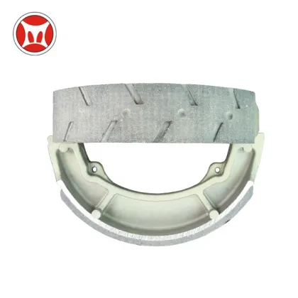 Good Friction Brake Shoes Drum Brake Of  Motorcycle Spare Parts Supplier