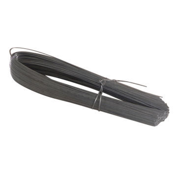 Galvanized & black annealed U type wire for binding of building material