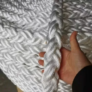 Nylon Mooring Rope 8 Strand Marine Dock Line 40mm