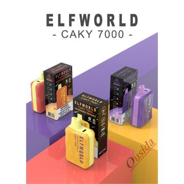 Customs Elf World Caky 7000 Puffs Disposable Vape