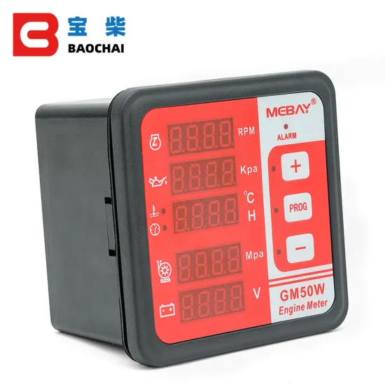 GM50WR Manual Start Stop Switch and Display Panel for Diesel Water Pump Controller - Mebay GM50W