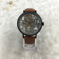 Klasik Manusia Mekanik Skeleton Wrist Watch