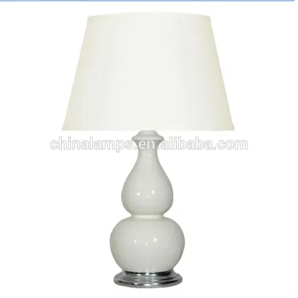 UL ceramic white hotel lamp replica flos lamp taccia table lamp for motel