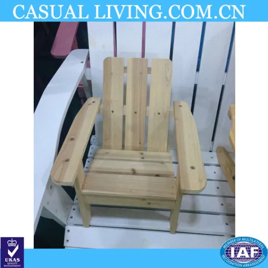Outdoor Mini kids Loll Adirondack Chair Wooden