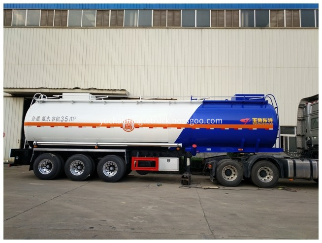 Ammonia Solution Tanker Semi Trailer