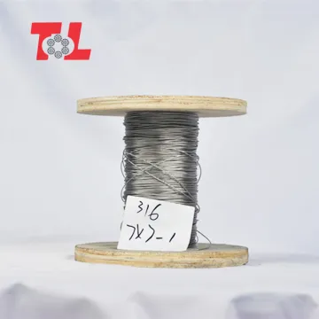 304 316 PVC Coated Stainless Steel Wire Rope