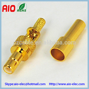 open window crimp type SMB PLUG male RF connector