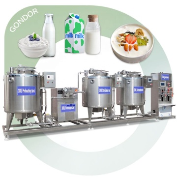 Hoge productiviteit yoghurt en melkproductielijnapparatuur voor kleinschalige activiteiten