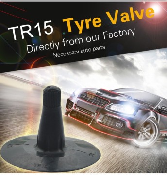 TR15 tube inner tyre valve , custom tire valves from directly factory