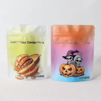 Custom Smell Proof Mylar Bags with Low MOQ - Digital Printing