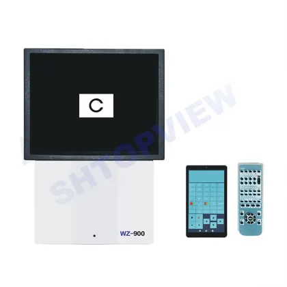 Remote Control Polarized Red-Green Visual Acuity Chart
