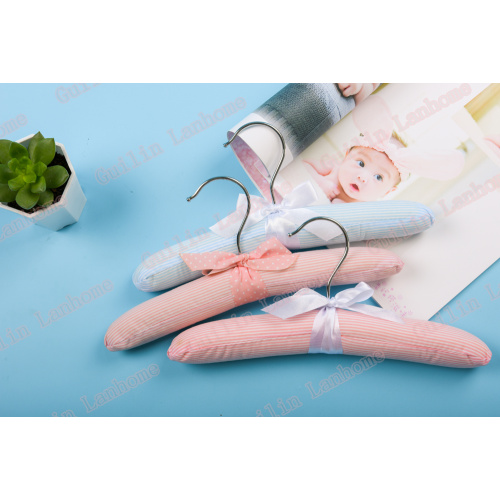 25.5cm Cotton Padded Kids Hanger