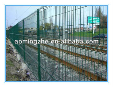 Security perimeter system, mesh panel fence