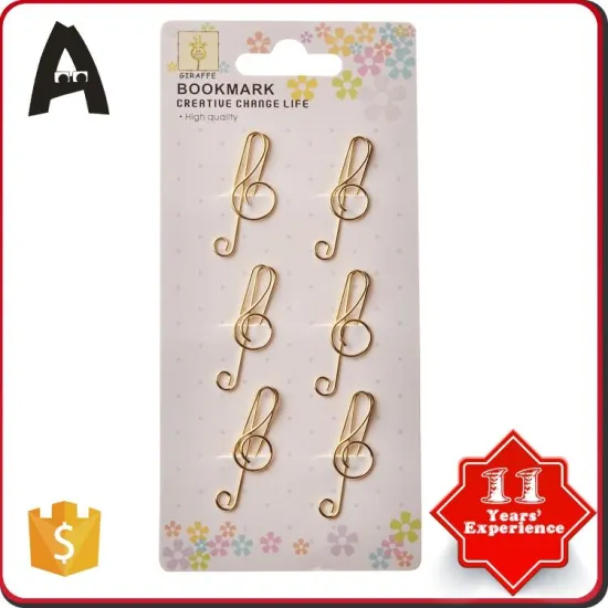 latest produc factory supply christmas socks shape paper clip