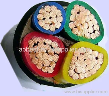 Cu/xlpe Insulated Overhead Cable Yjv Power Cable 