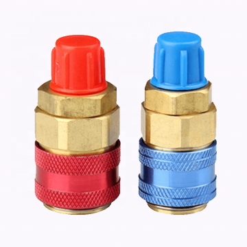 R134A مجموعة محول مقرنة سريعة ل HVAC Freon Snowles