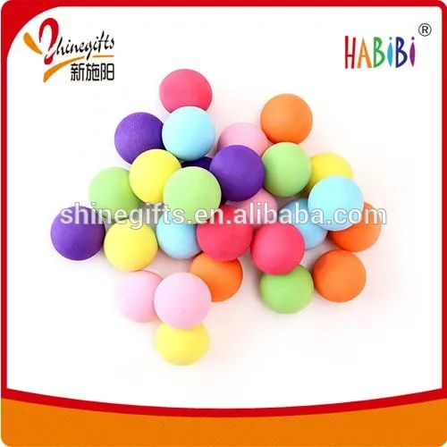 Environmental polyurethane foam colored tennis ball