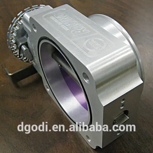 high precision throttle body with throttle shaft assembly for racing car