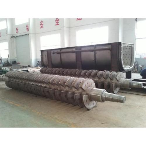 Continuous Operation Polyester Slices Paddle Dryer Machine