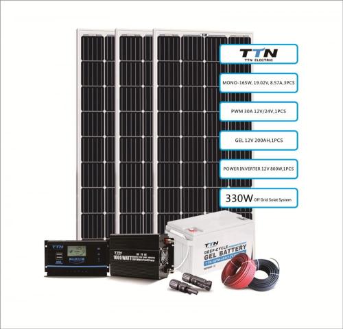 300W 320W 330W Solar System