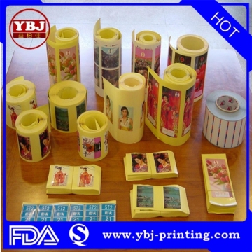 High brightness advertising reflective sticker/reflective vinyl sticker / vinyl sticker printing