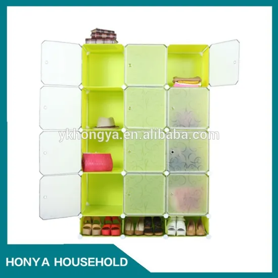 elegant plastic folding diy shoe storage