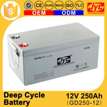 Best design excellent 12v 250ah deep cycle battery