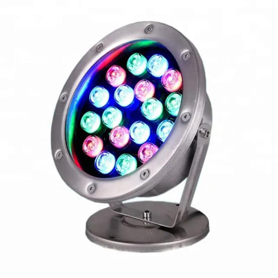 RGB 18W LED Underwater Light with RF Remote Control
