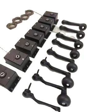 Cantilever Umbrella Parts: 3m Square Umbrella Winch, Crank, Handle, and Cord