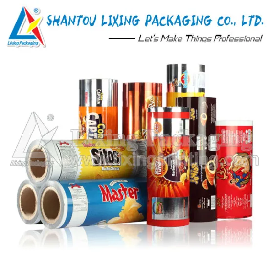 Potato chips packaging film