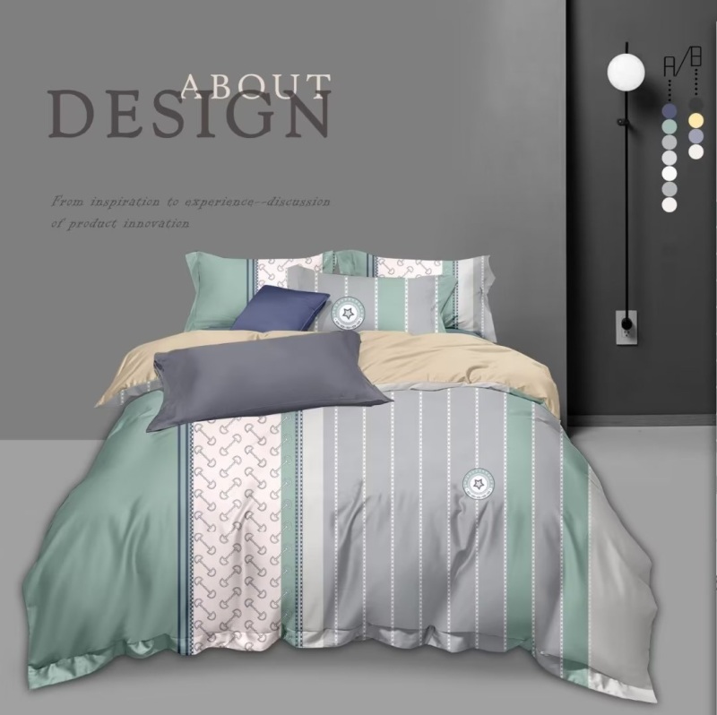 Customized Luxury Modal Bedding Set - New Style 4-Piece Print Bedding