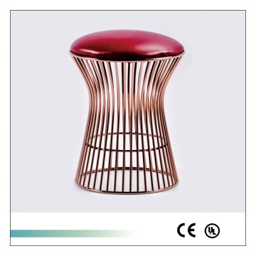 Goolee Fashion Durable Metal Base Leather kitchen Stools