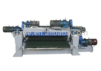 wood veneer peeling machine