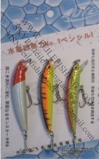 Three Piece FISHING LURE BOX SERIES fishing set