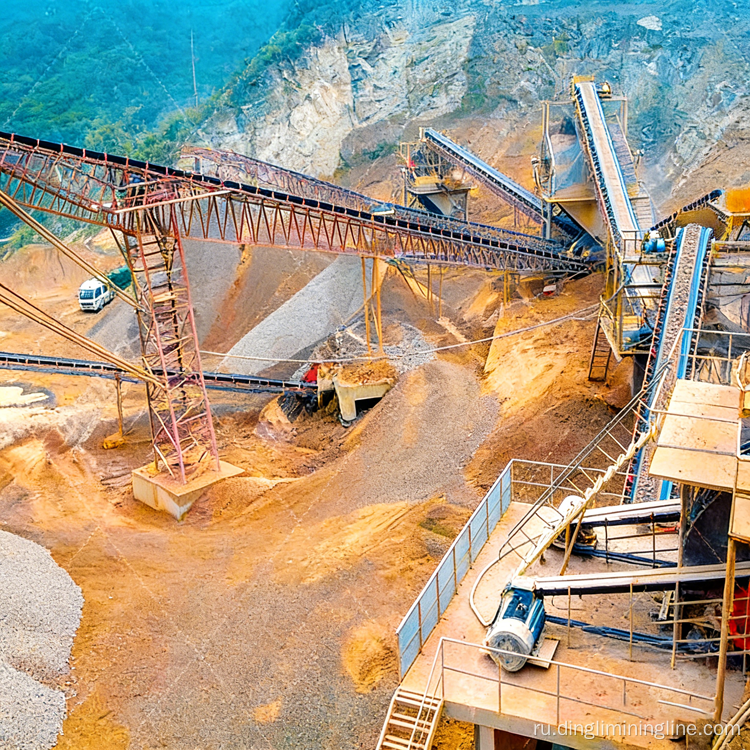 Эффективная система дробления известняка для проекта производительностью 500 тонн в час