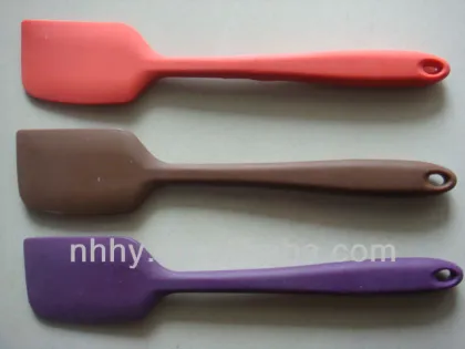 28cm large size silicone spatula,Integrated silicone spatula