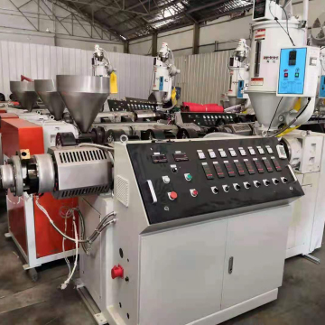 Used 65mm Extruder with Hopper Dryer and Auto Loader