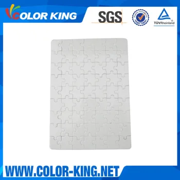 Funny fridge magnets for kids OEM sublimation custom puzzle