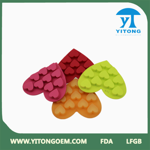 China new design FDA standard 100% food grade silicone ice cube tray