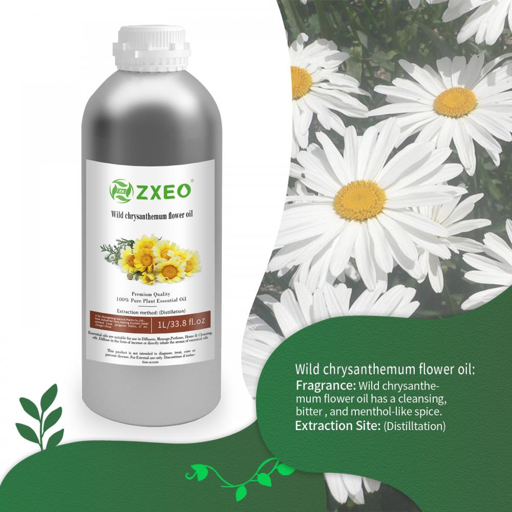 Good Quality Wild Chrysanthemum Flower Essential Oil