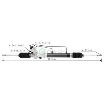 RACK RACKAT MECANICAL RACKET pour Toyota Zace 7k