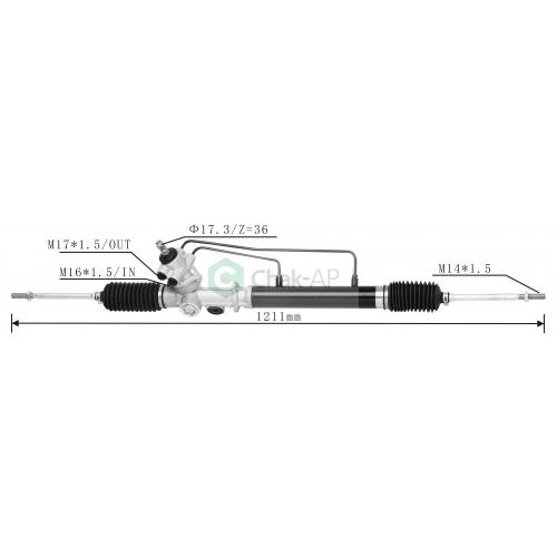 RACK RACKAT MECANICAL RACKET pour Toyota Zace 7k