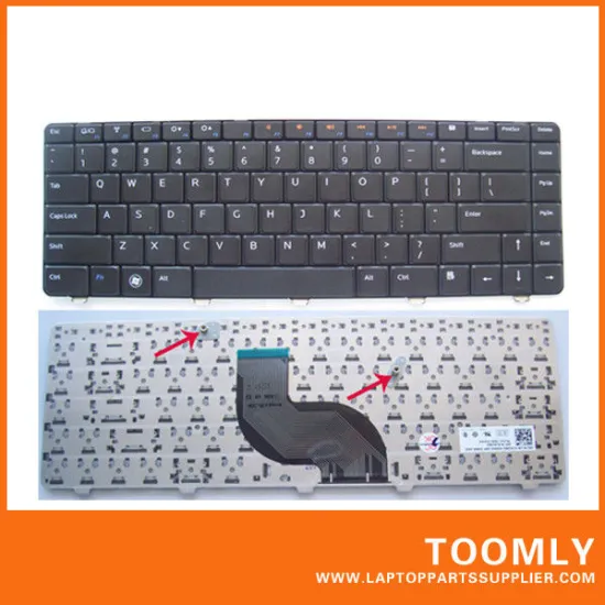 New Chocolate Laptop Keyboard For Dell Inspiron N4030 M5030 - 1r28d