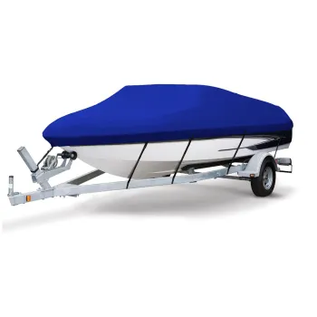 Custom Made PVC Plastic Trailerable Heavy Duty Waterproof Boat Cover