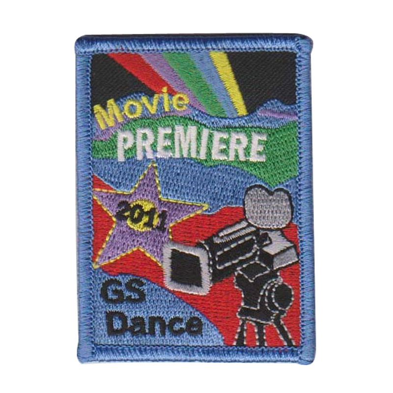 Hollywood Celebration Embroidery Patch