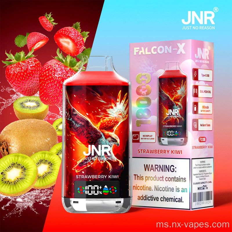 Jnr Falcon x 18000 Puffs Vape Harga